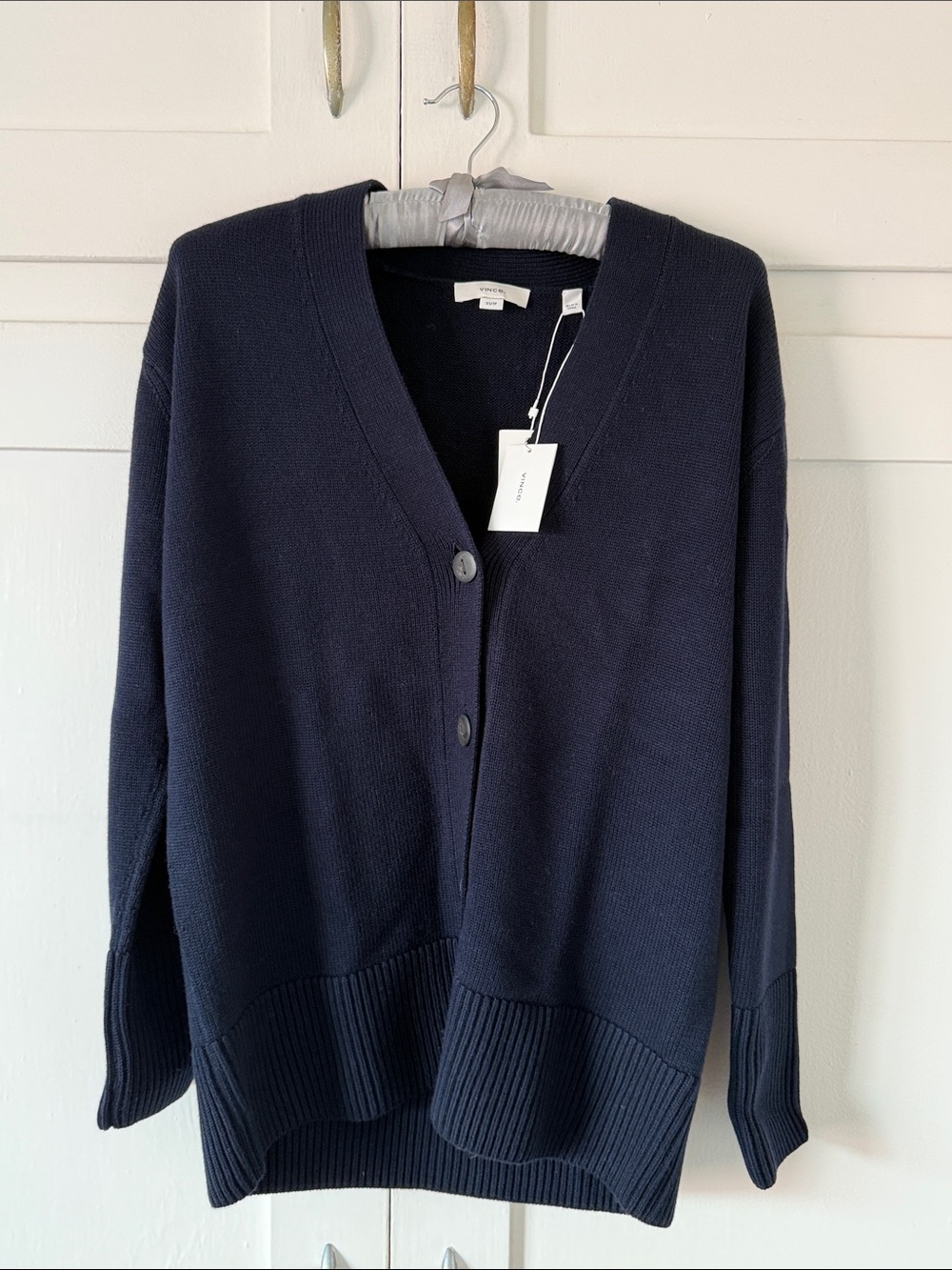 Vince Navy Cardigan
